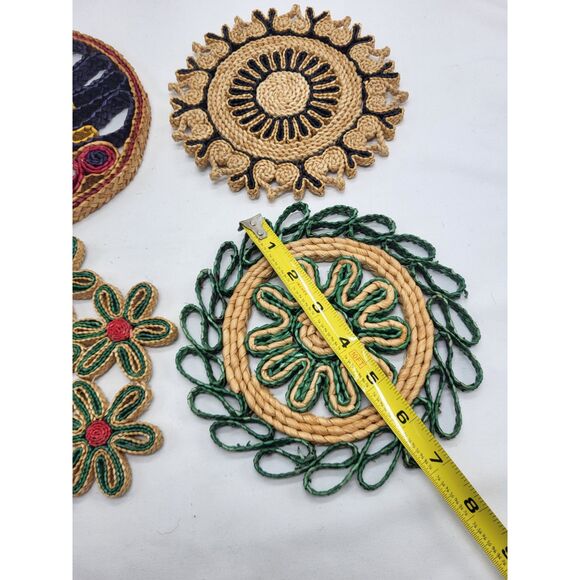 Vintage Woven Trivets - Picture 8 of 8